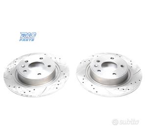 DISCHI FRENO FORATI E SCANALATI PER AUDI