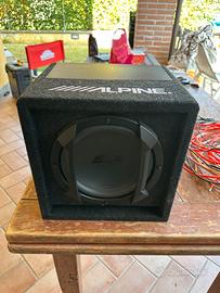 Subwoofer attivo alpine