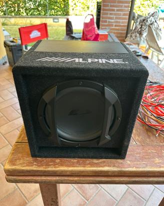 Subwoofer attivo alpine