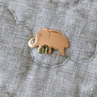 Ciondolo Elefante Oro (750)