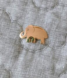 Ciondolo Elefante Oro (750)