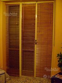 Tapparelle per porta balcone legno