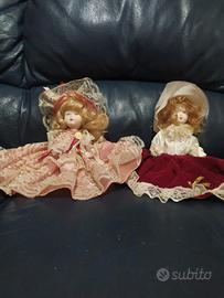 bambole porcellana 26 barra 23 cm