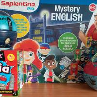 Set Giochi da tavolo+2 puzzle,per bambini/ragazzi