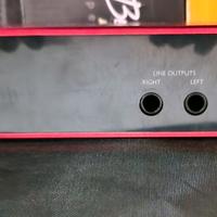 Scheda audio Focusrite scarlett 2i2 Gen 3