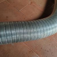 Tubo per cappa estensibile di alluminio d. 10 cm