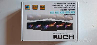 2 X Convertitore Adattatore da HDMI a SCART Amanka