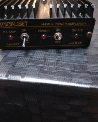 AMPLIFICATORE VHF MICROSET R25 