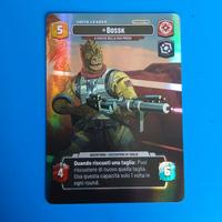 Star Wars Unlimited Bossk Showcase