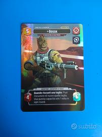 Star Wars Unlimited Bossk Showcase