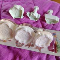 Stampi dolci fiori e ora del tè