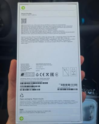 iphone 17 pro max 256