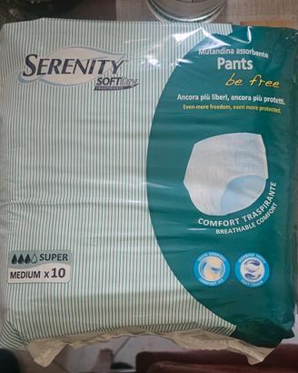 pannoloni per incontinenza serenity