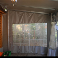 Veranda rigida/Gazebo struttura zincata mt.5 X 3