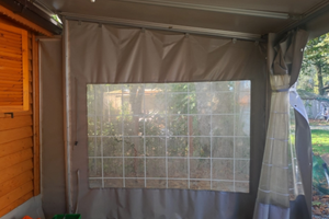 Veranda rigida/Gazebo struttura zincata mt.5 X 3