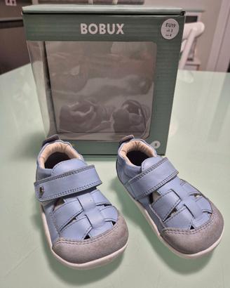 Scarpe pelle bambini Bobux XP Maris in Skyway n.19