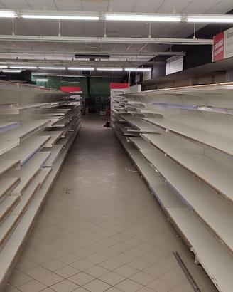 scaffalattura per supermercato