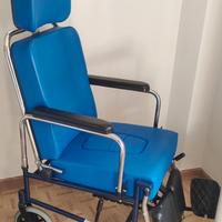 Carrozzina articolata imbottita - sedia a rotelle