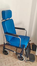 Carrozzina articolata imbottita - sedia a rotelle