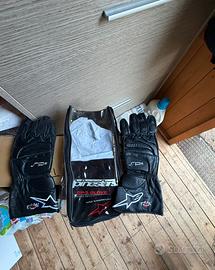 Guanti in pelle da moto