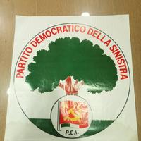 Manifesto del PDS, alleggato all'Unità 