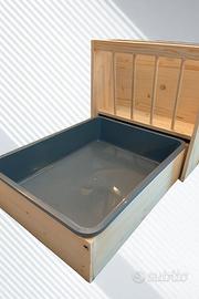 Fieniera per Conigli con Lettiera – PREMIUM 🐇 ⭐