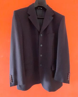 Giacca blu elegante uomo, classica sportiva,