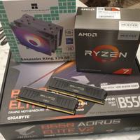 Bundle Ryzen 7 5700X3D + B550 + 16GB ram