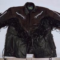 giacca in vera pelle pernmotocicletta