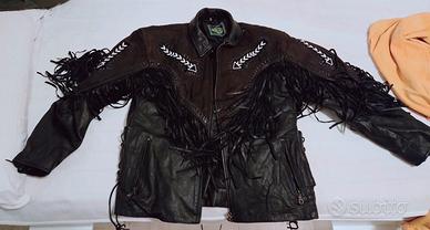giacca in vera pelle pernmotocicletta