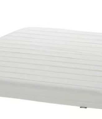 Materasso 140x200, cuscino, lenzuola e piumino