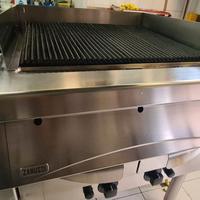 griglia ZANUSSI a gas cottura a vapore ristorante
