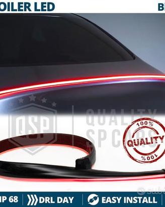 SPOILER LED Posteriore per FIAT Striscia LED NERA