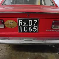 Fiat 124  coupé prima serie AC