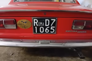 Fiat 124  coupé prima serie AC