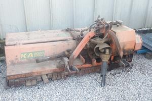 trincia erba agrimaster 2mt con ruota interfilare