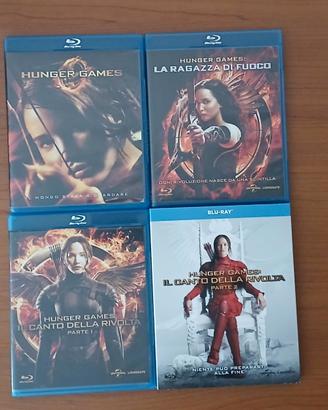 4 blu ray Hunger Games