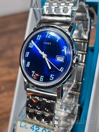 orologio vintage Timex meccanico anni 70 nuovo