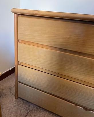 Como in legno per cameretta o camera da letto