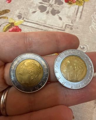 Monete da 500 lire