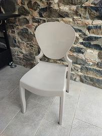 Sedie Pedrali Queen tortora - uso interno/esterno
