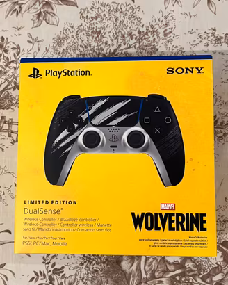 Dualsense Ps5 Wolverine edizione limitata Sealed