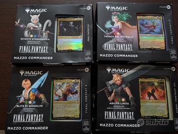 Magic the gathering Commander bundle Final fantasy