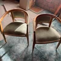 Coppia di poltroncine