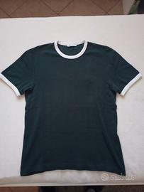 T-shirt Zara verde scuro M " come nuova" 