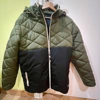 Giaccone Vans trapuntato verde nero
