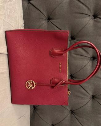 Borsa Micheal Kors e portafoglio bordeaux