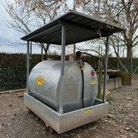 Cisterna gasolio 2200 litri zincata