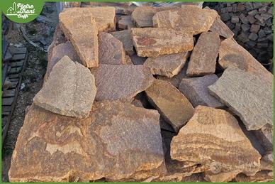 Porfido Rosso da Pavimento sp. cm. 3-5 (10 Mq.)