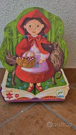 Puzzle sagomato Cappuccetto Rosso 